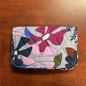 NWT Vera Bradley Bengal Lily RFID Bifold Wallet
